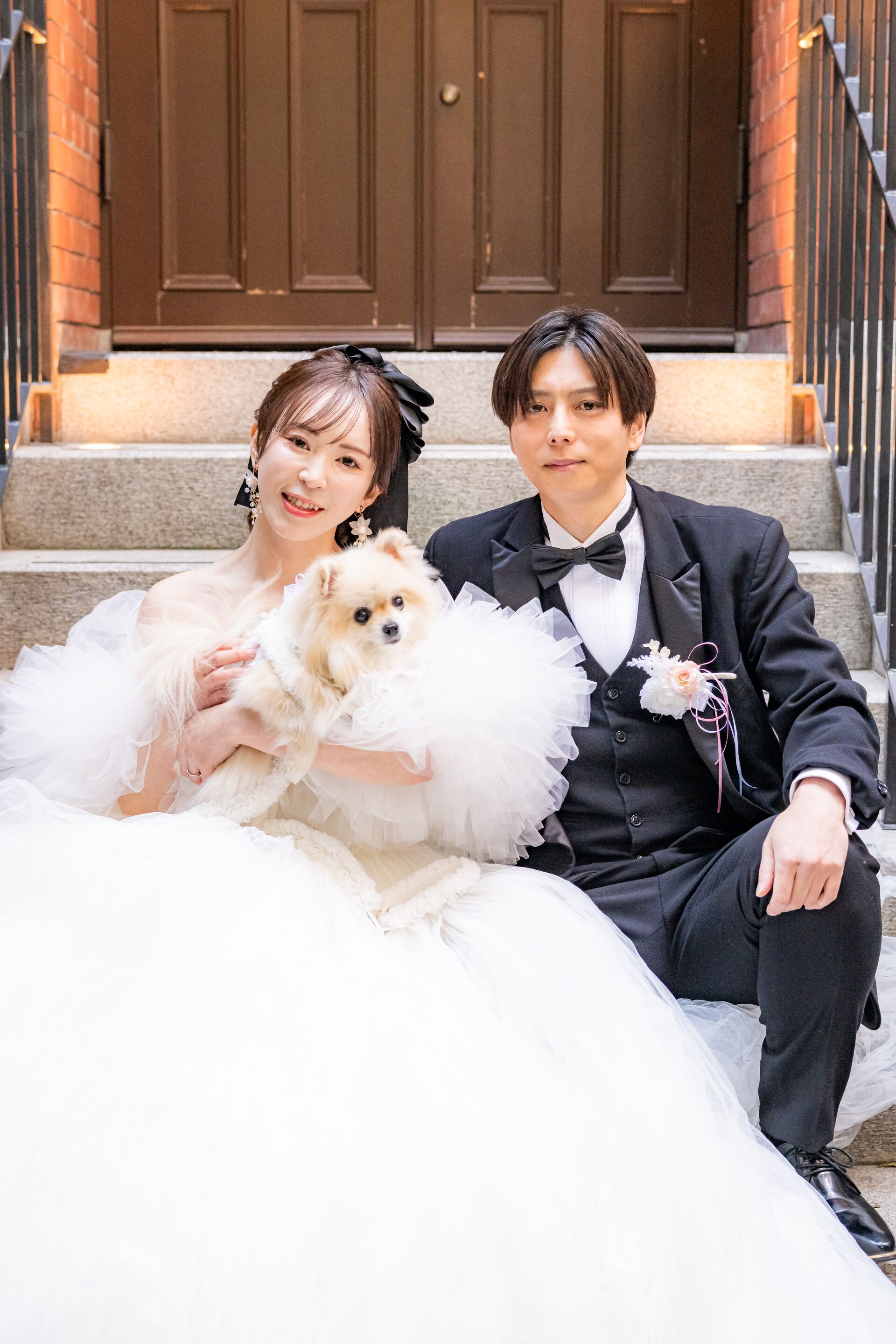 🐶愛犬と一緒に残すウェディングフォト｜大切な家族と迎える特別な一日